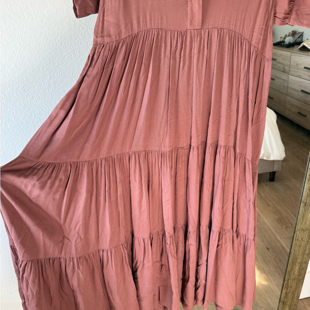 Bohme Amanda Dress in Raisin - Picture 5 of 6